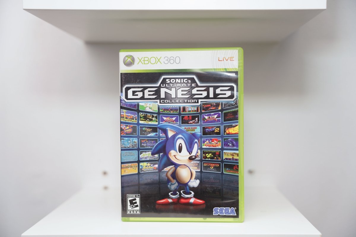 XBOX 360 Sonic’s Ultimate Genesis Collection in Box - Keep It Classic