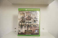 Xbox One For Honor case knight Viking samurai warriors war banners FOR HONOR metallic text Legacy Battle Pack Ubisoft Mature