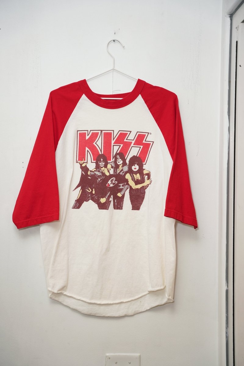 Y2K KISS 1/4 Sleeve Shirt - Keep It Classic