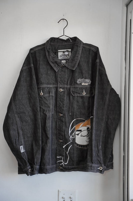 Y2K Southpole Hip Hop Denim Jacket - Keep It Classic