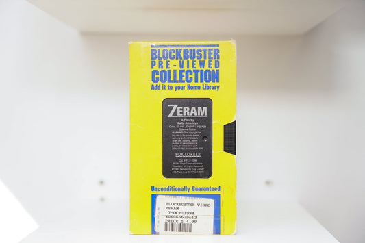 Zeram Blockbuster Sleeve VHS - Keep It Classic