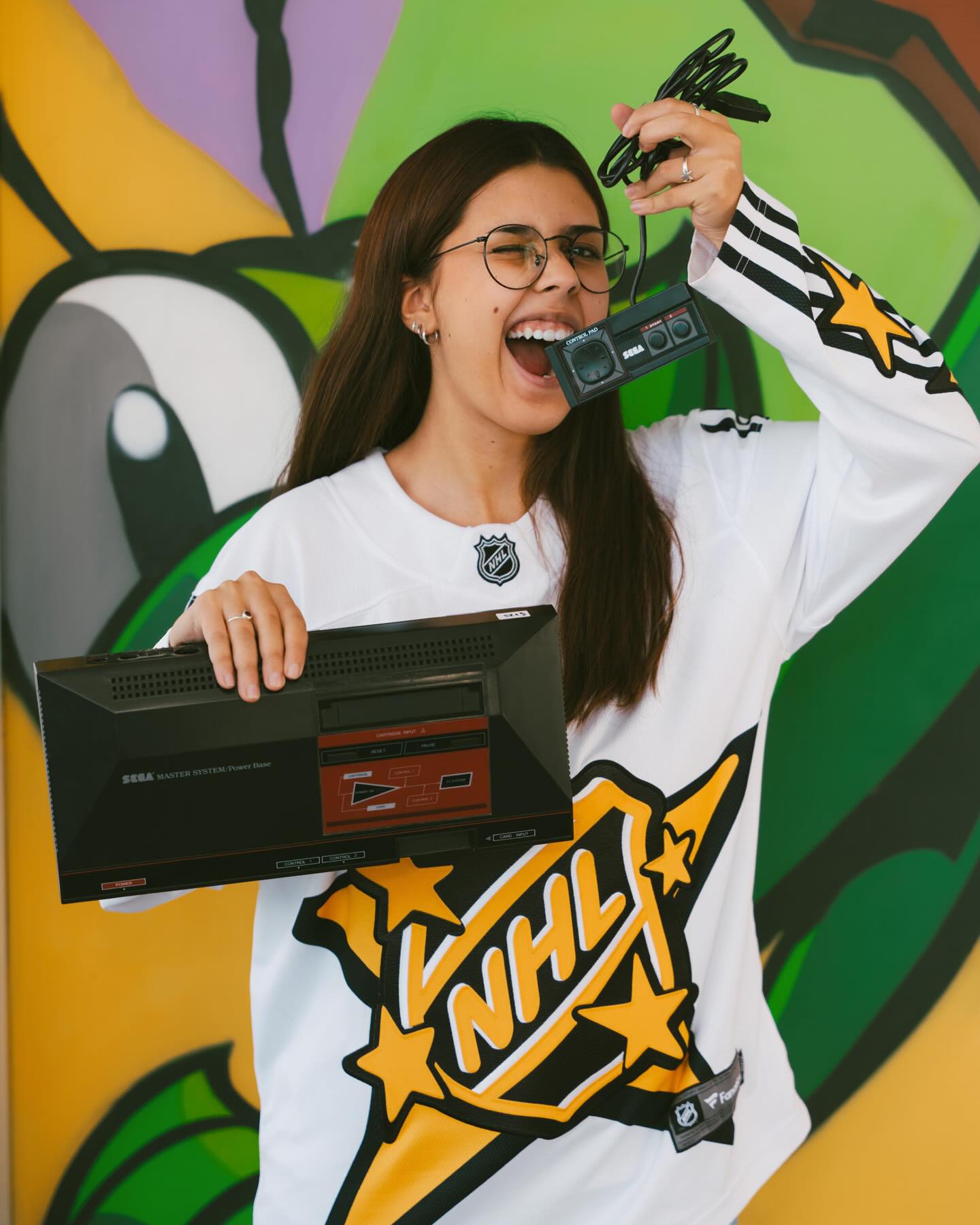 1980s Sega Master System console in box