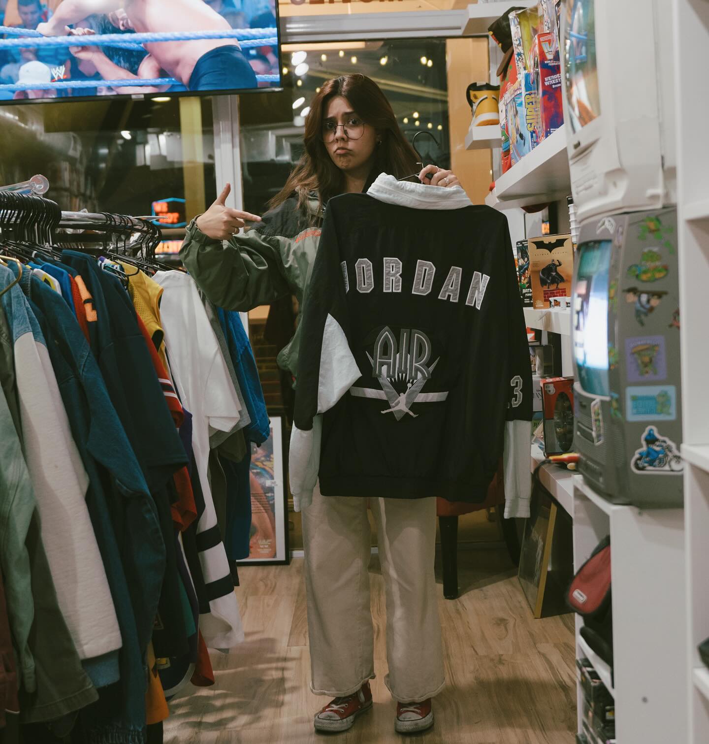 Vintage Nike Air Jordan Retro Flight jacket